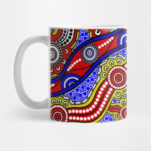 Aboriginal Art - Welcome To Country 2 Mug